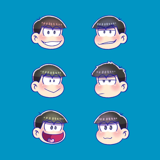 Osomatsu-san : Chibi Matsus (Allmatsu) by UndertaleSquirrel