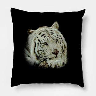 White tiger Pillow