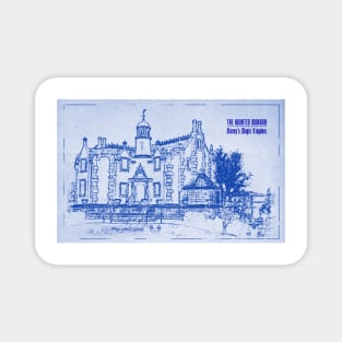 Haunted Mansion Blueprint Magnet