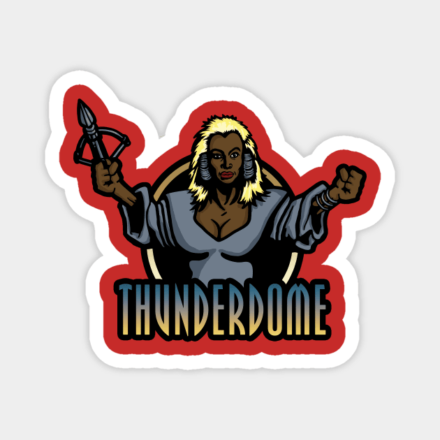 beyond thunderdome mad max gabber techno tina turner Magnet by NEOPREN