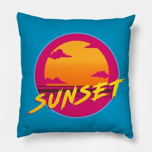 Sunset Dusk Pillow