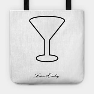 Meta Martini Glass Tote