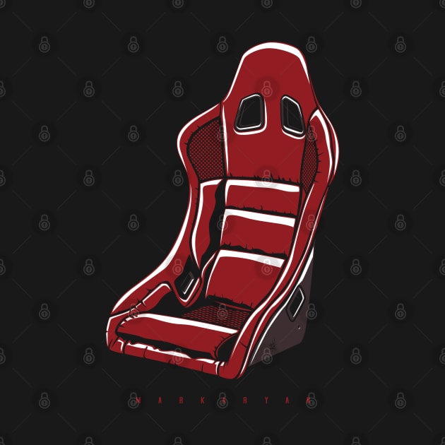 Racing seat by Markaryan