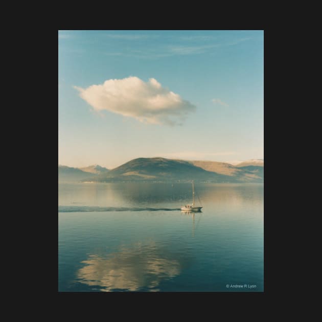 Boat and cloud at Gourock. by arlyon