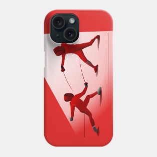 Fencing red Phone Case