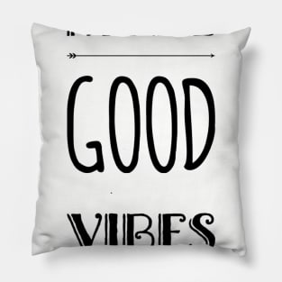 More Good Vibes Pillow