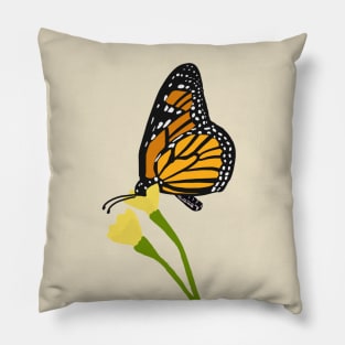 Monarch Butterfly Pillow