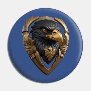 black eagle Pin