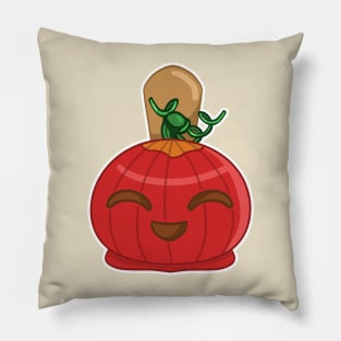 Candy Apple Pumpkin Pillow