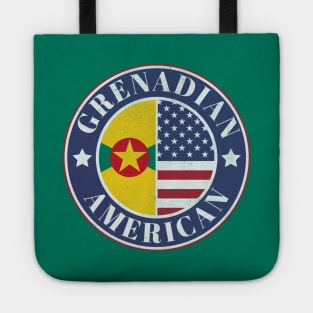 Proud Grenadian-American Badge - Grenada Flag Tote