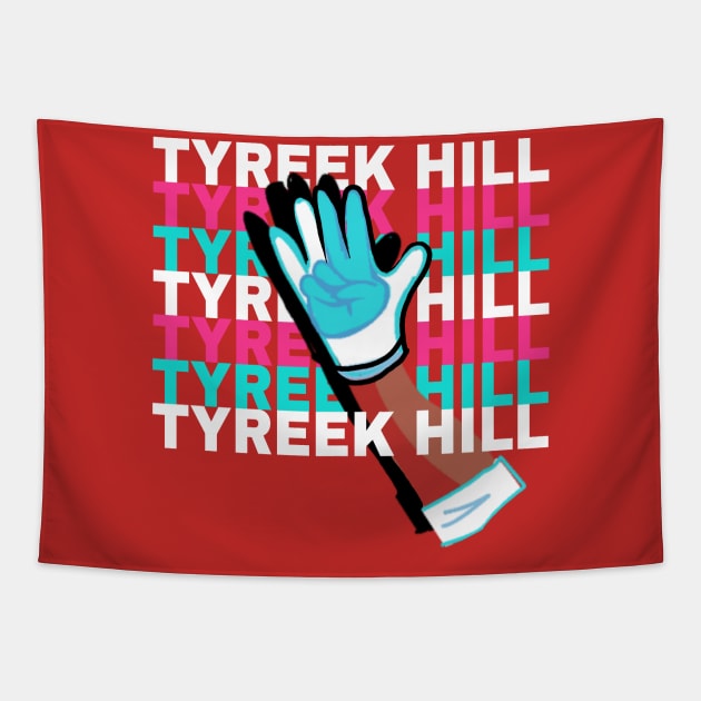 Tyreek Hill Tapestry by Mic jr