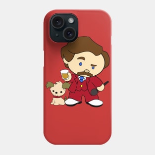 Hello Burgundy Phone Case