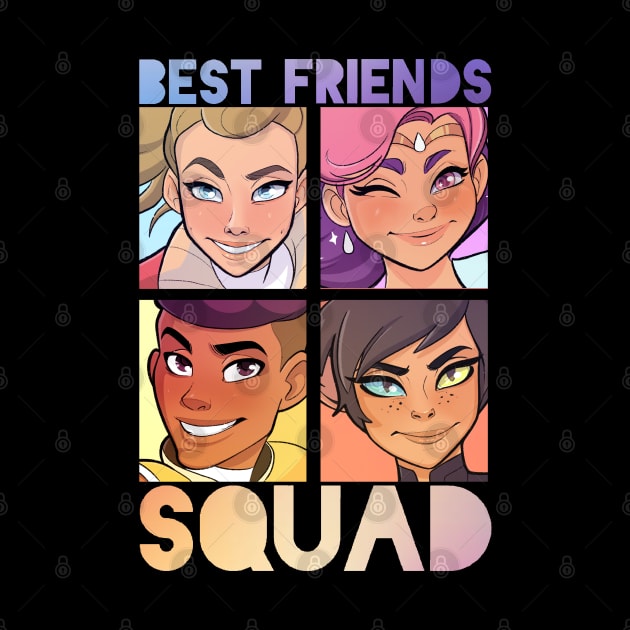 BEST FRIENDS SQUAD by Iria Abella 