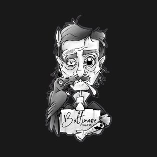 edgar allen poe. baltimore T-Shirt