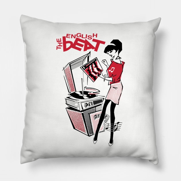The English Beat Pillow by Timeless Chaos