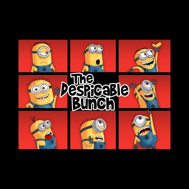 DESPICABLE BUNCH by Skullpy