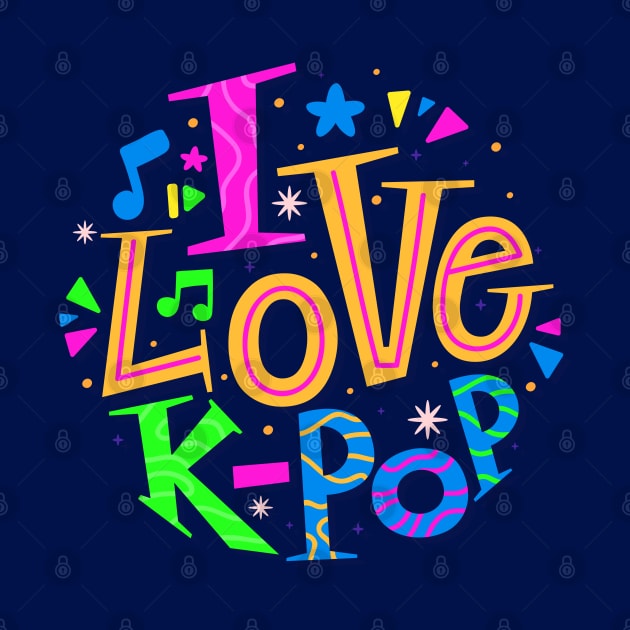 I Love K-Pop by machmigo