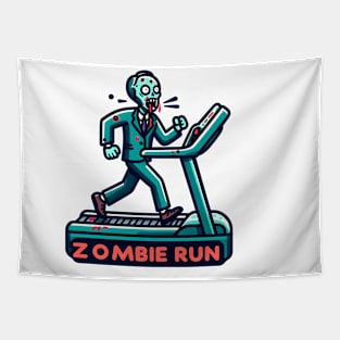 Zombie Run Tapestry