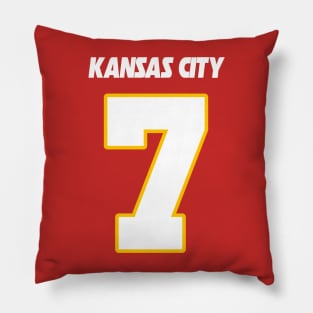 Harrison Butker 'Butt Kicker' Jersey (Front/Back Print) Pillow