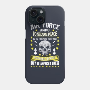 Air Force Ammo Secure Peace Phone Case