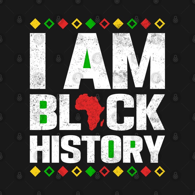 VINTAGE IAM BLACK HISTORY by mansoury