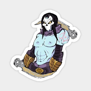 The Pale Rider Magnet