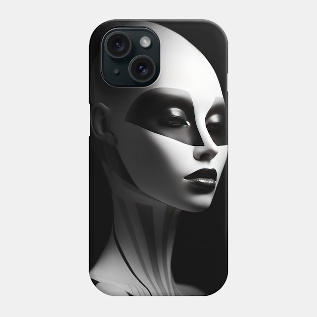 Painted Doll #1 Phone Case by TooplesArt