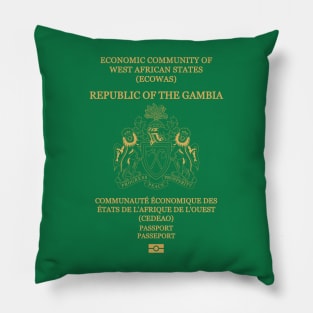 Gambia passport Pillow