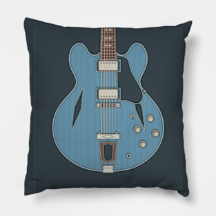 Blue T Lopez Guitar Pillow