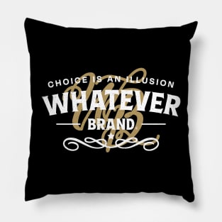 Whatever Brand (white and yellow) Pillow