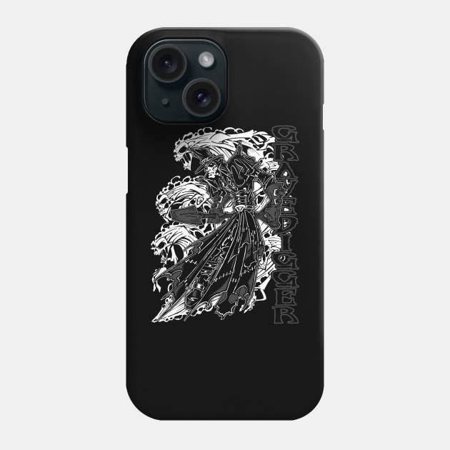 gravedigger Phone Case by Stitchedupscribbles72