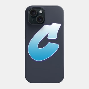 C - Blue Phone Case