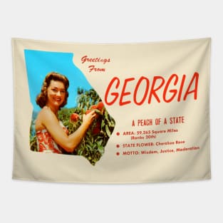 Greetings from Georgia Tapestry