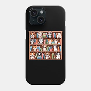 Library Puppies Phone Case