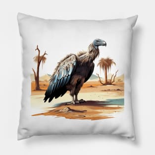 Vulture Bird Pillow