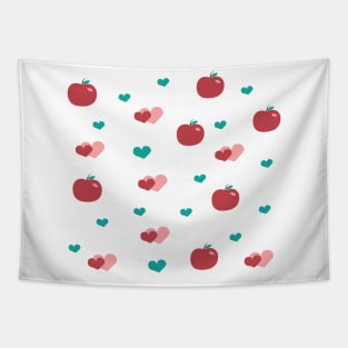 Love pattern design Tapestry