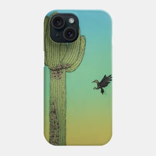Cactus Wren Phone Case