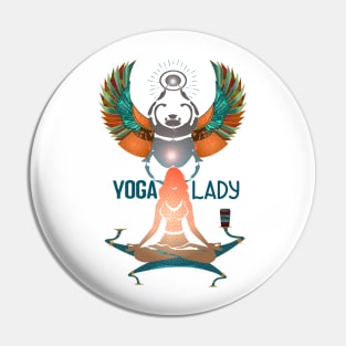 yoga..coffee.. lover Pin