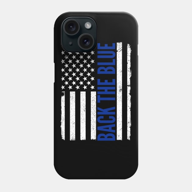 Back the Blue Phone Case by Hello Sunshine