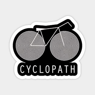 minimalist bike cyclopath Magnet