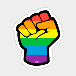 LGBTQ+ Pride Fist Magnet