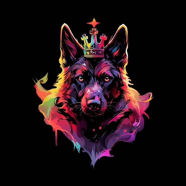 german shepherd by lets find pirate