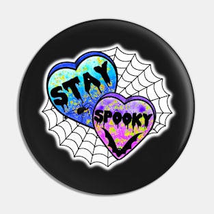 Stay spooky Web Pin