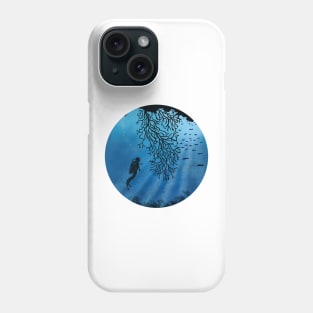 Scuba diving - Ocean vibes Phone Case