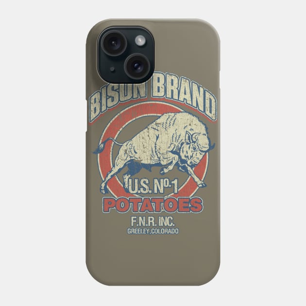 Bison Brand Potatoes 1941 Phone Case by JCD666