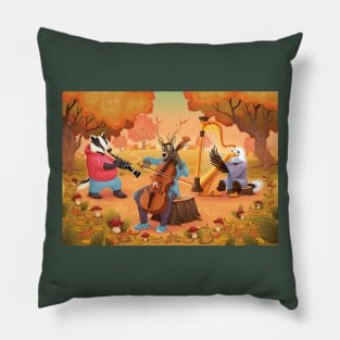 Music Scene Pillow