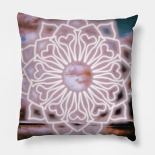 Sunset Flower Pillow