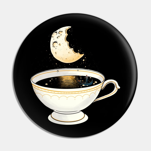 Midnight Coffee Lovers Pin by ppmid