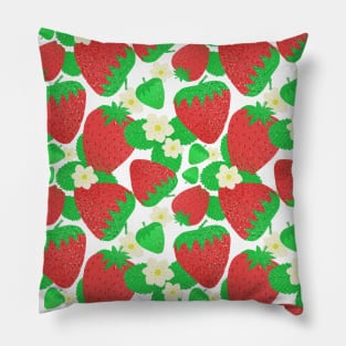 Strawberries pattern Pillow