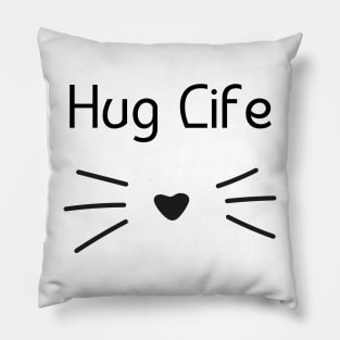 Hug Life Cat Pillow